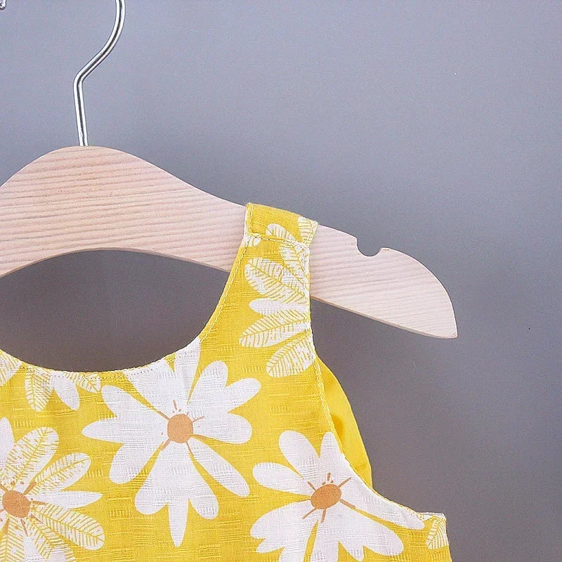 Baby Girls Dress Floral Print
