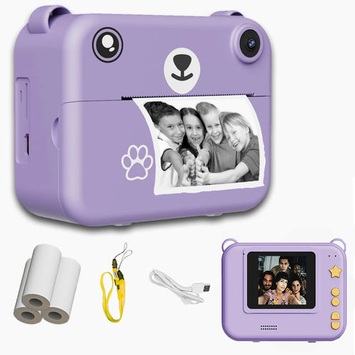 Kids Instant Print Camera 1080P HD