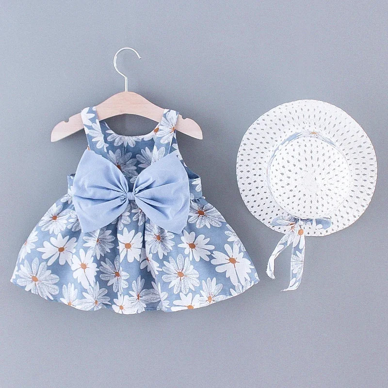 Baby Girls Dress Floral Print
