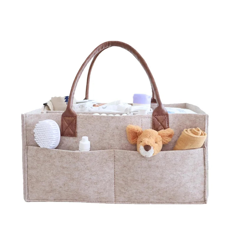 Baby Felt Storage Nursery Organizer Basket