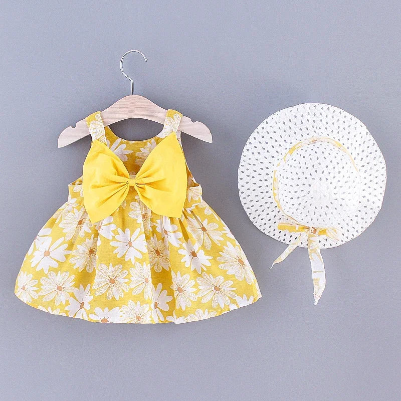 Baby Girls Dress Floral Print