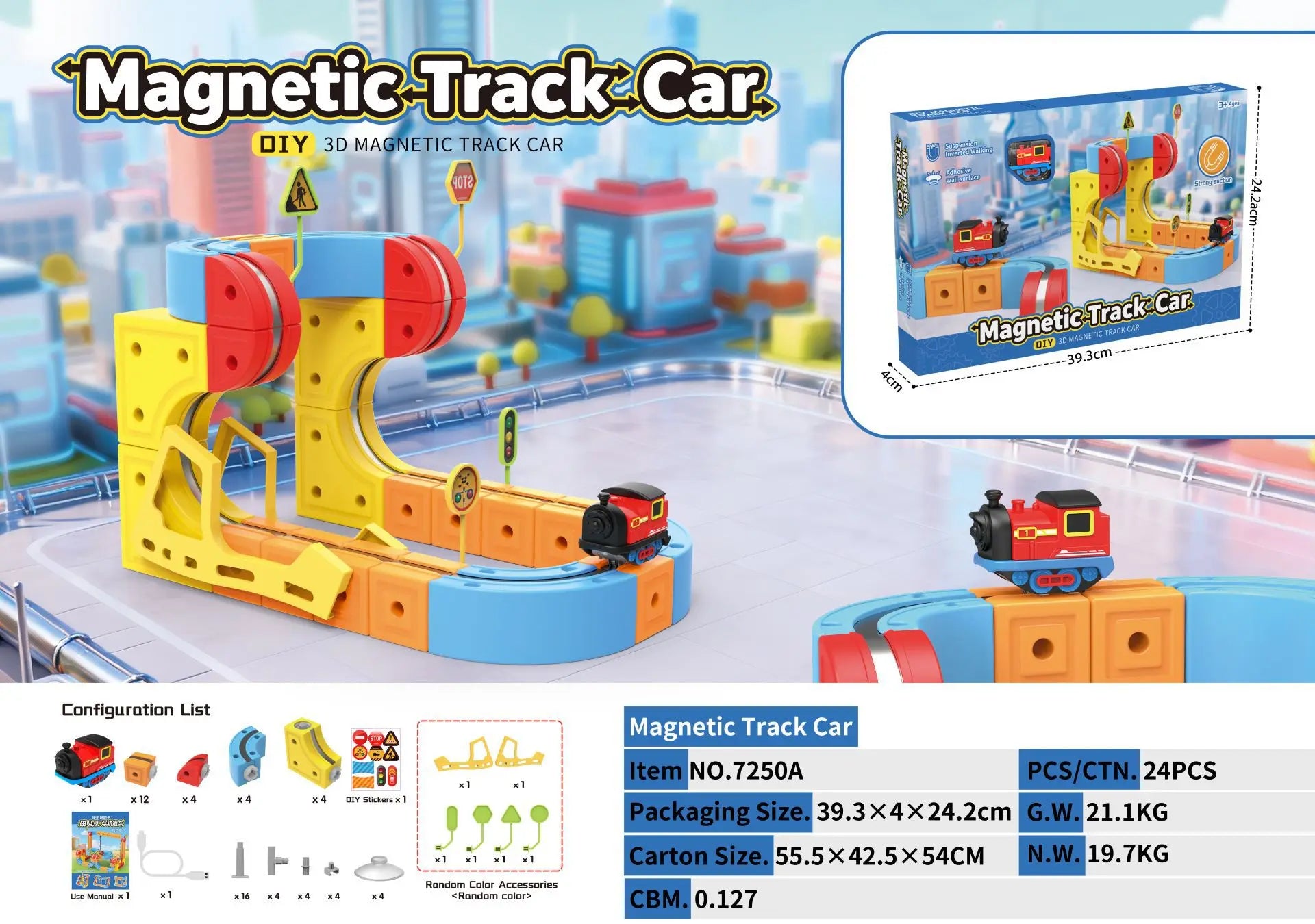 Magnetic Levitation Train Set for Kids