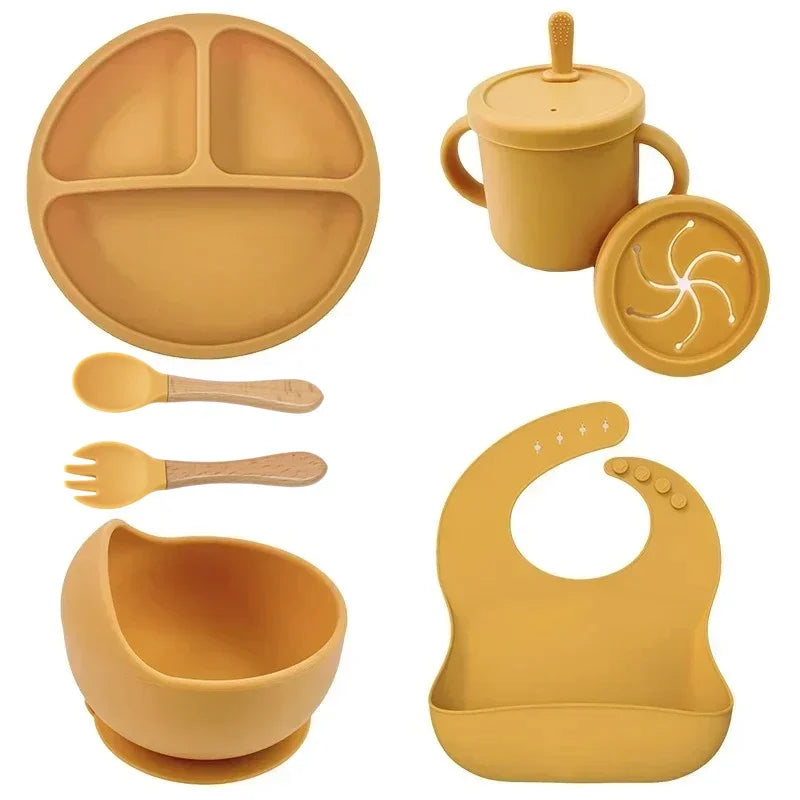 Silicone Child Dish Set 