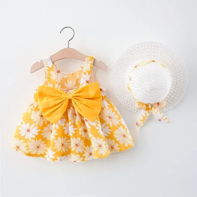 Baby Girls Dress Floral Print