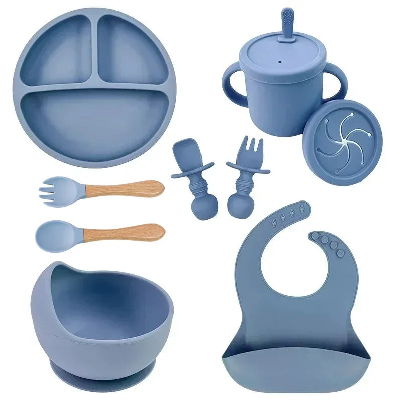 Silicone Child Dish Set 