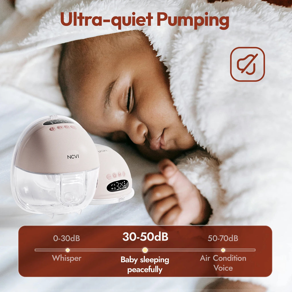 NCVI Hands-Free Wireless Breast Pump