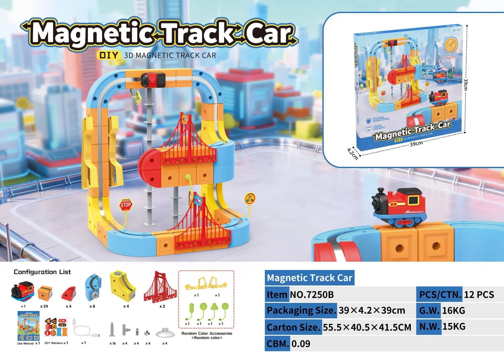 Magnetic Levitation Train Set for Kids