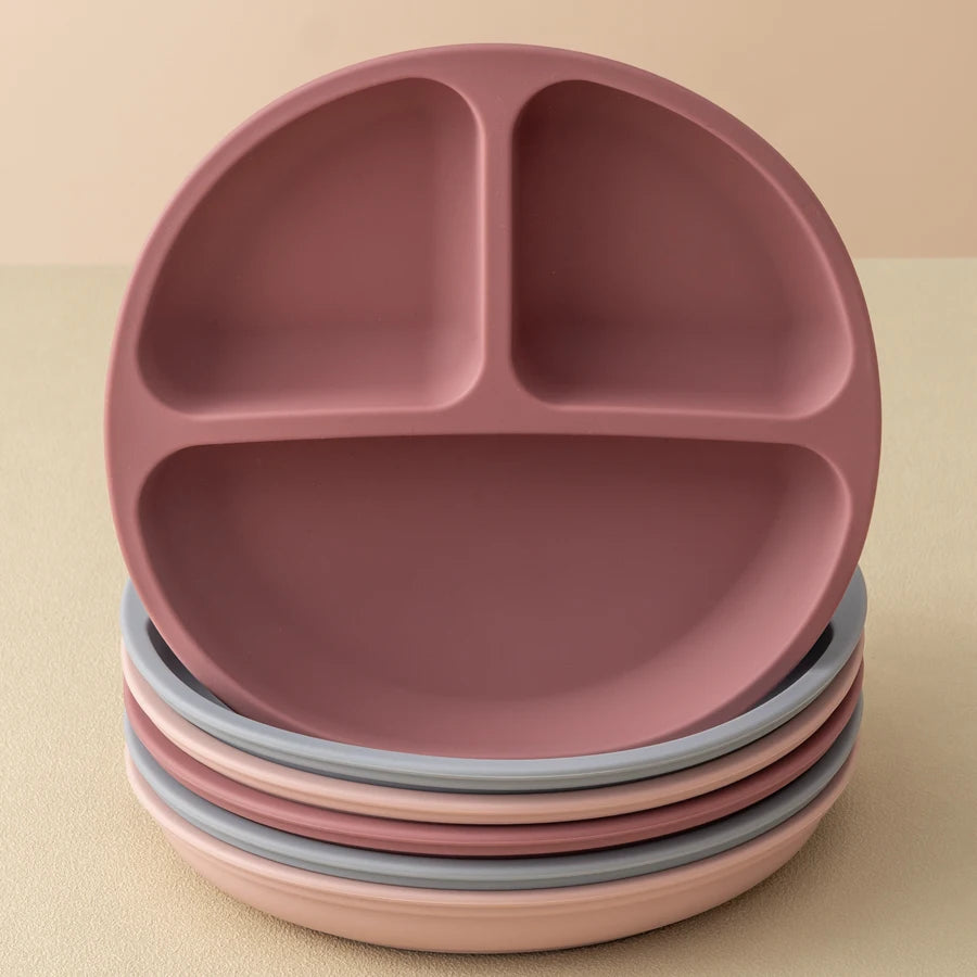 Silicone baby bowl