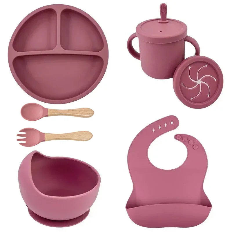 Silicone Child Dish Set 