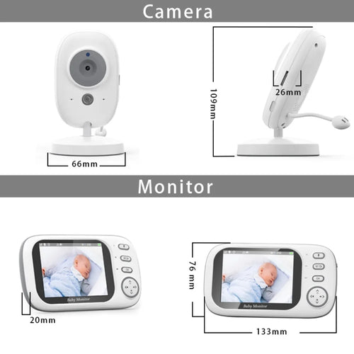 ABM600 Baby Monitor with Camera & 2-Way Audio