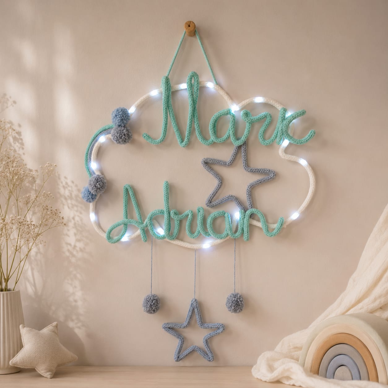illuminated wall decor